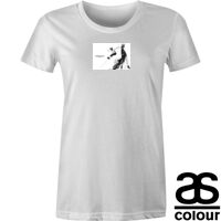 AS Colour - Women's Wafer Crew Tee (Slim Fit) Thumbnail